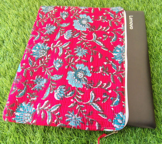 Hand Block Laptop Sleeve/ Cover- 16 inch