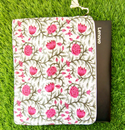 Hand Block Laptop Sleeve/ Cover- 16 inch