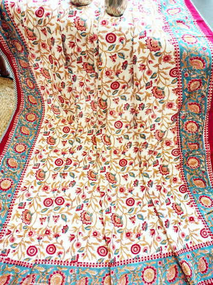 Begum Kamal Matching Bedsheet & Dohar Set