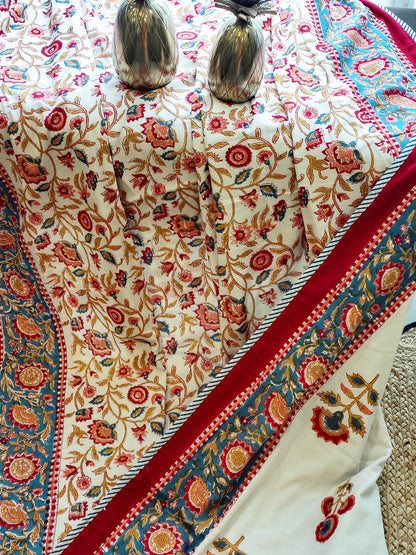 Begum Kamal Matching Bedsheet & Dohar Set