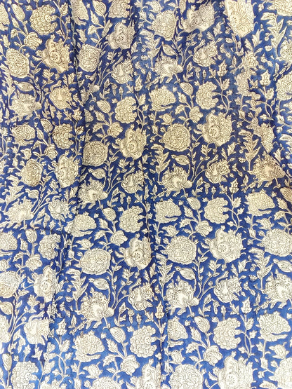 Neel Kamal Hand Block Reversible Dohar