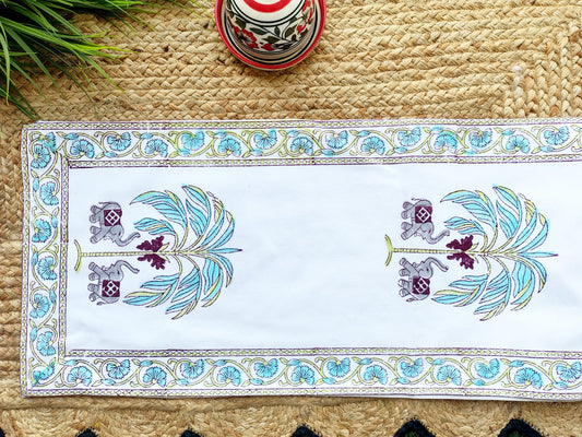 BlockPrint Table Runner