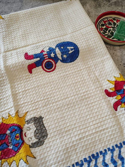 Handblocked Bath Towel