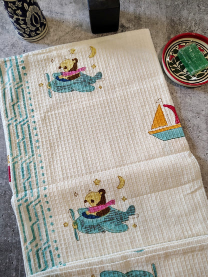 Handblocked Bath Towel