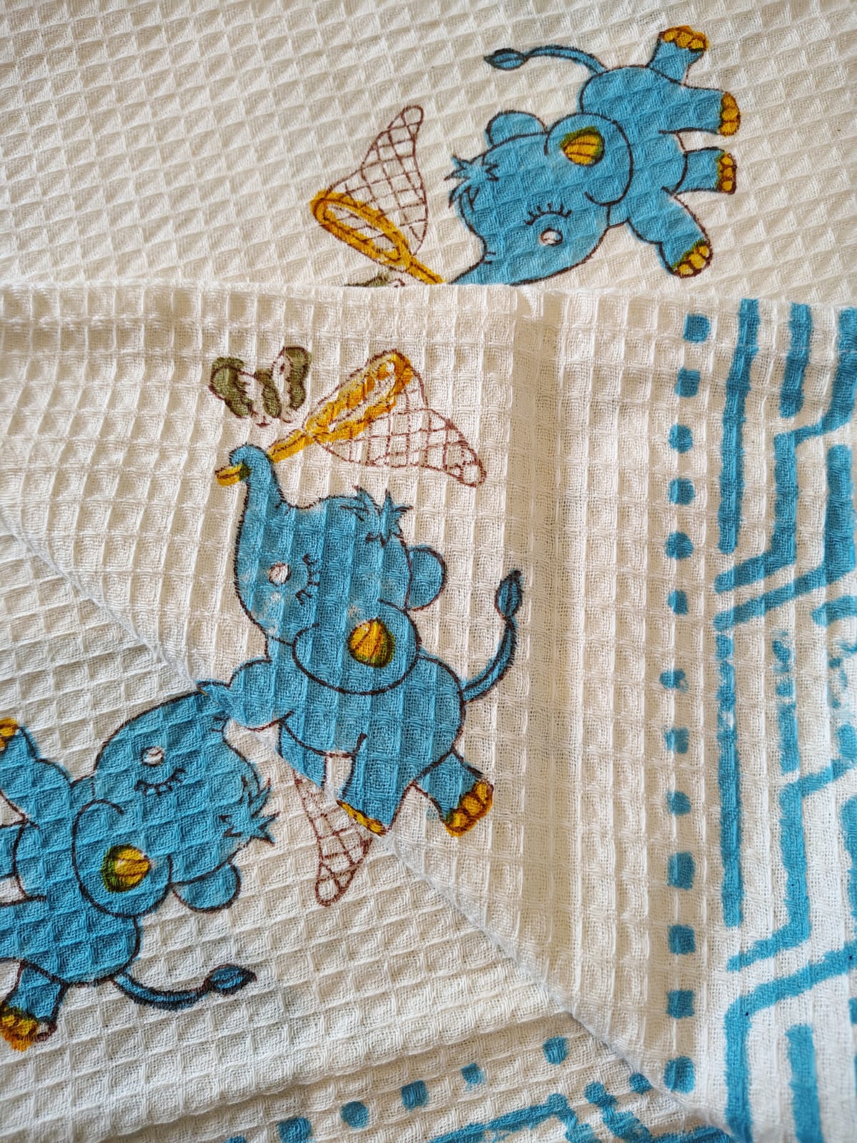 Handblocked Bath Towel