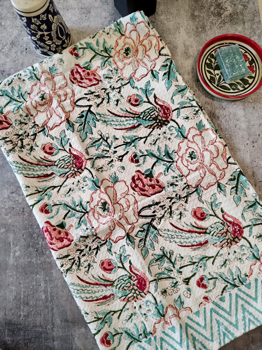 Handblocked Bath Towel