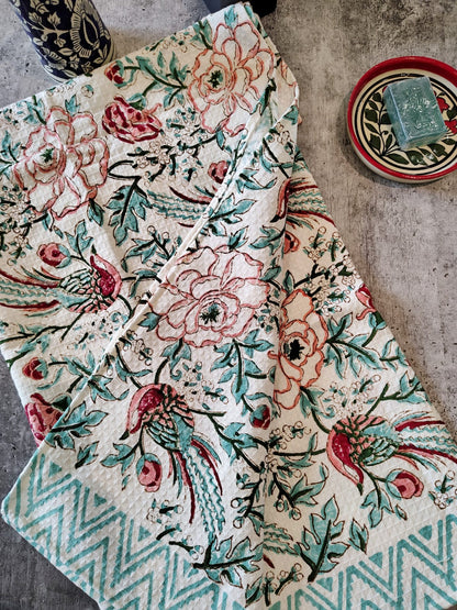 Handblocked Bath Towel