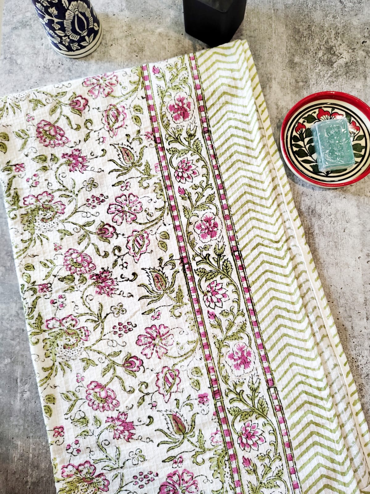 Handblocked Hand Towel