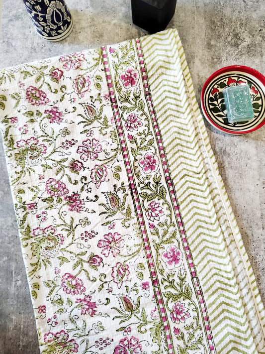 Handblocked Hand Towel