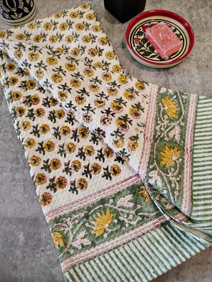 Handblocked Bath Towel