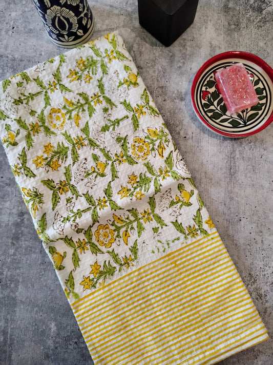 Handblocked Bath Towel