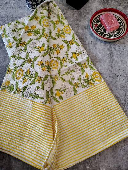 Handblocked Bath Towel