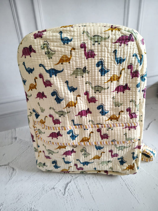 Hand Block Print Backpack