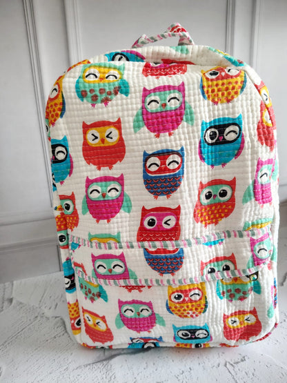 Hand Block Printed Backpack