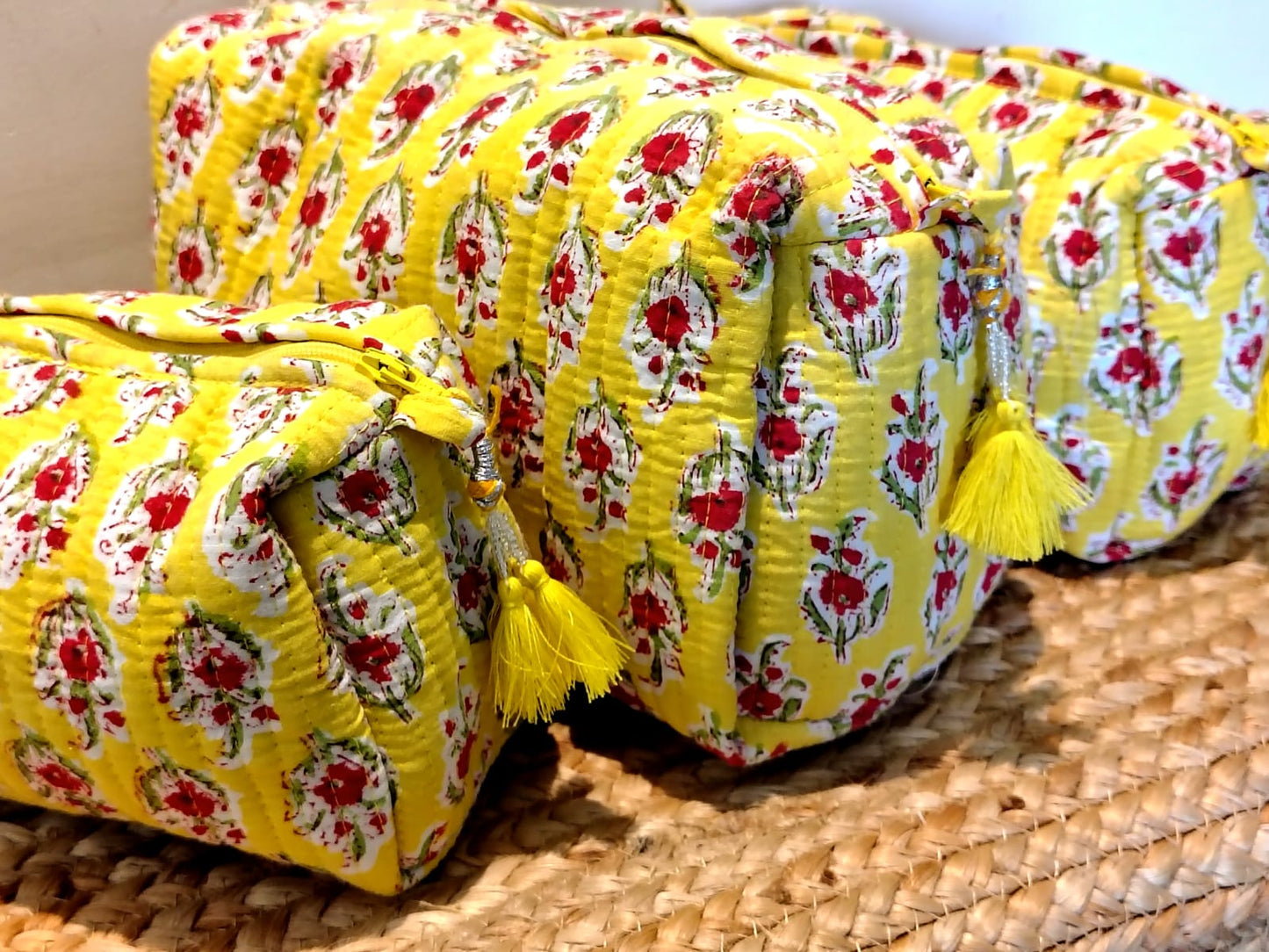 Set of Three Multipurpose Toiletry Bags