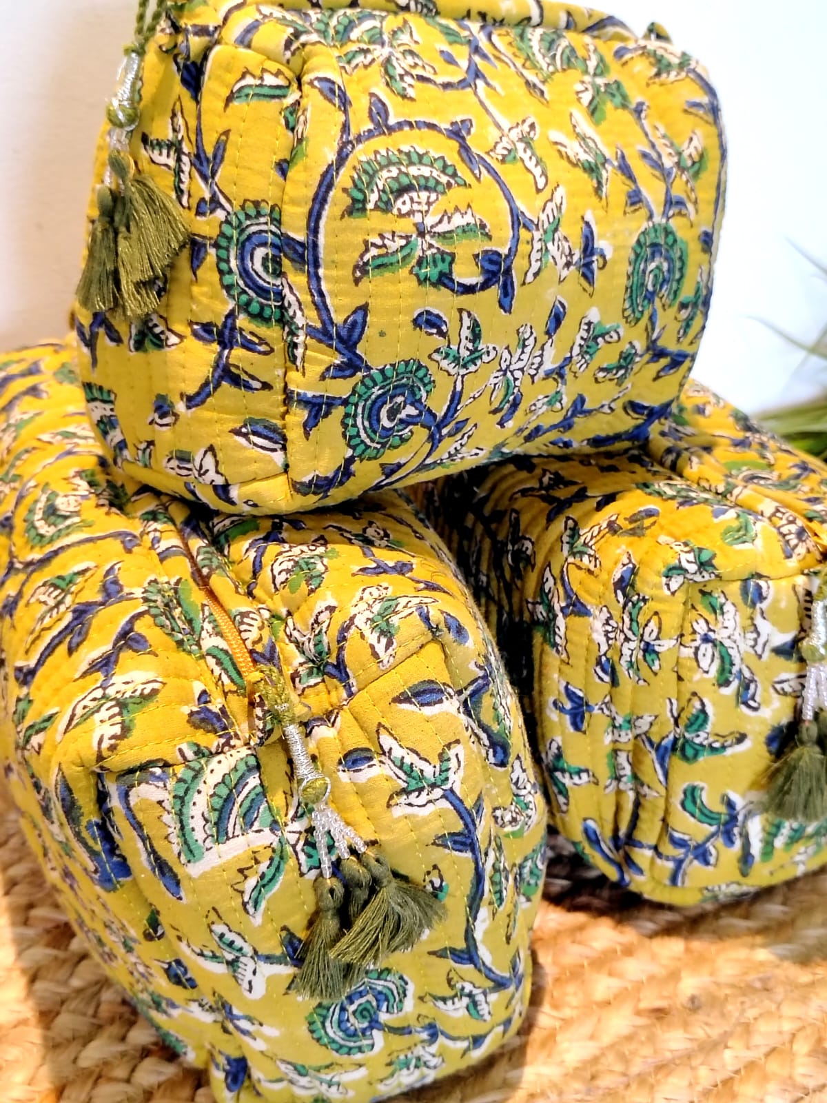 Set of Three Multipurpose Toiletry Bags