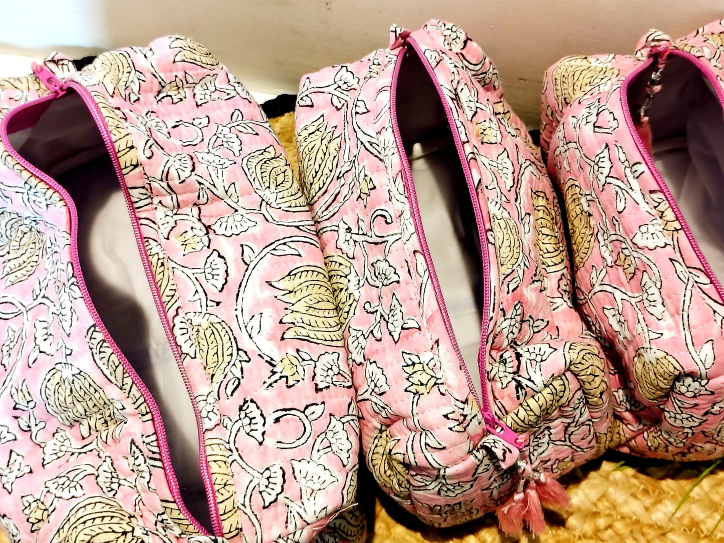 Set of Three Multipurpose Toiletry Bags