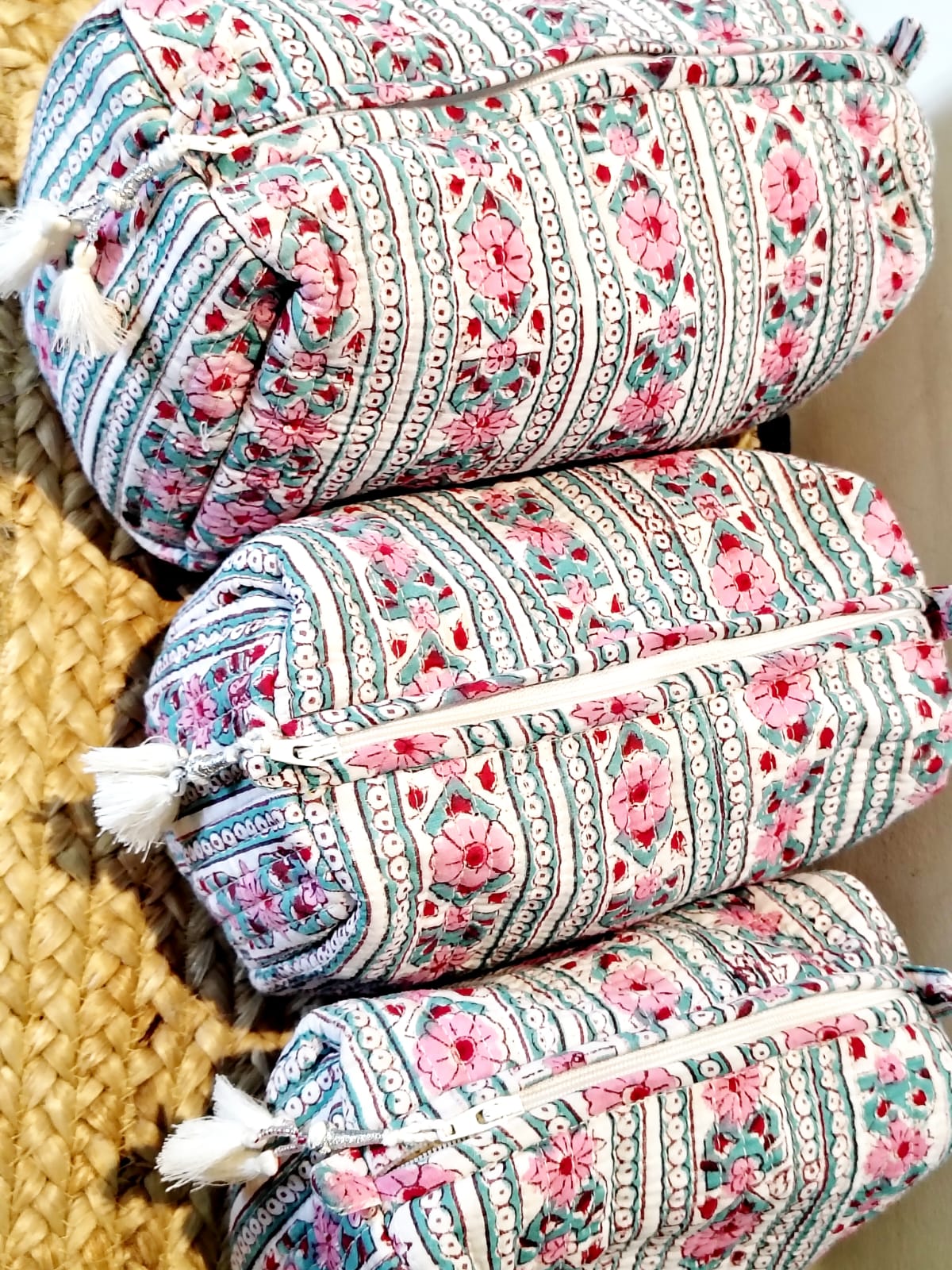 Set of Three Multipurpose Toiletry Bags