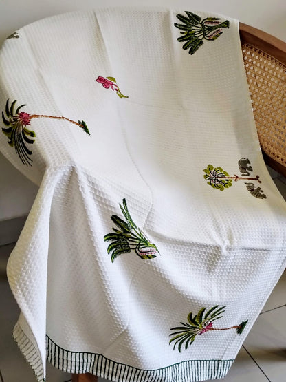 Handblocked Bath Towel