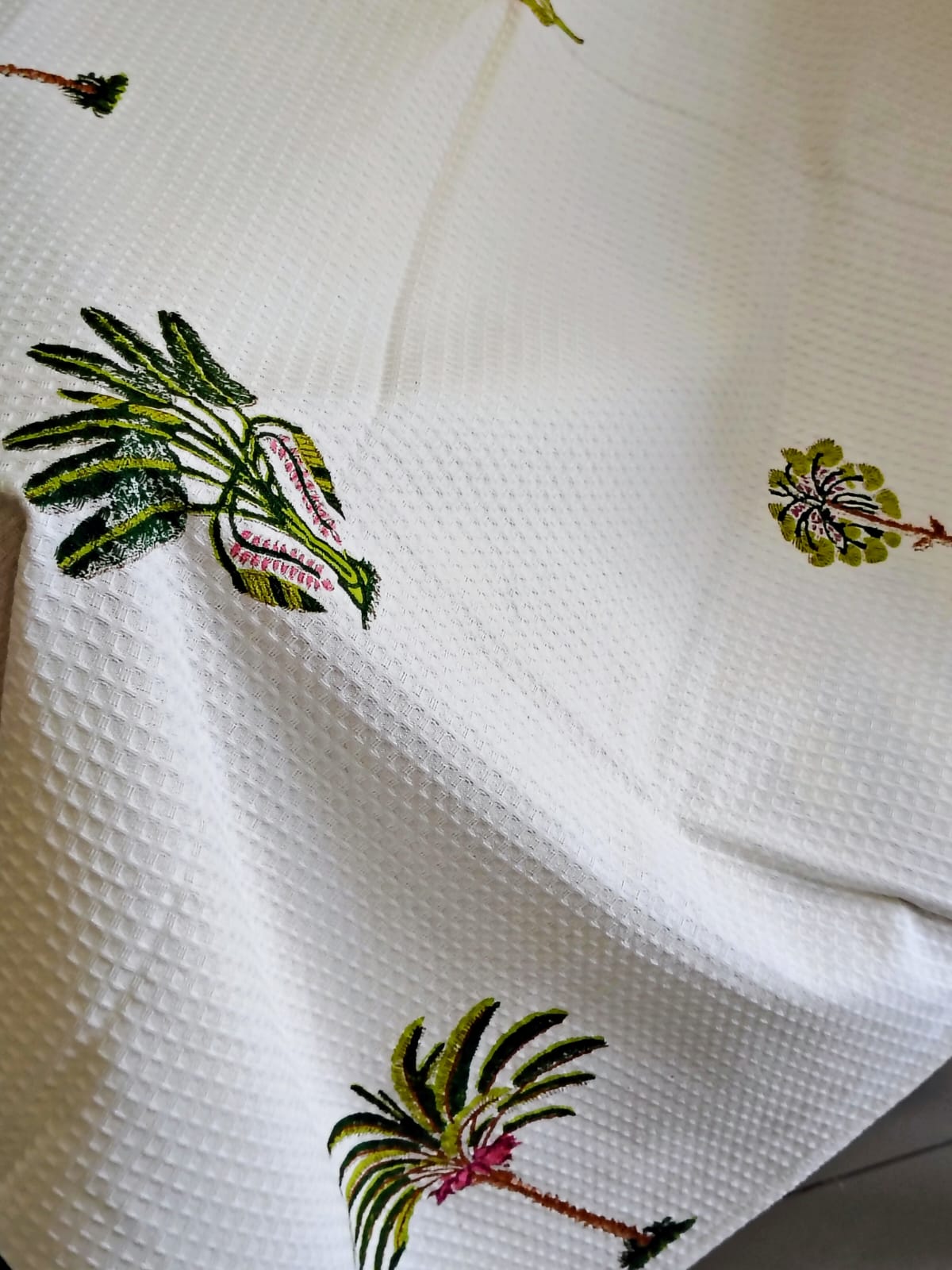 Handblocked Bath Towel