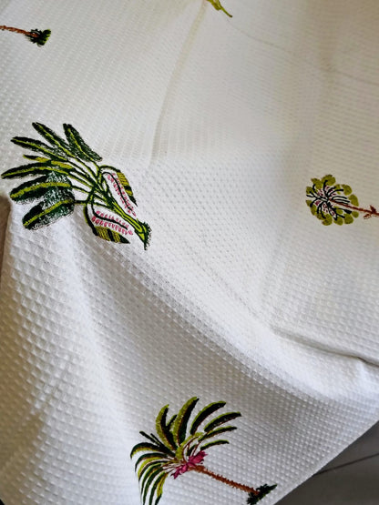 Handblocked Bath Towel