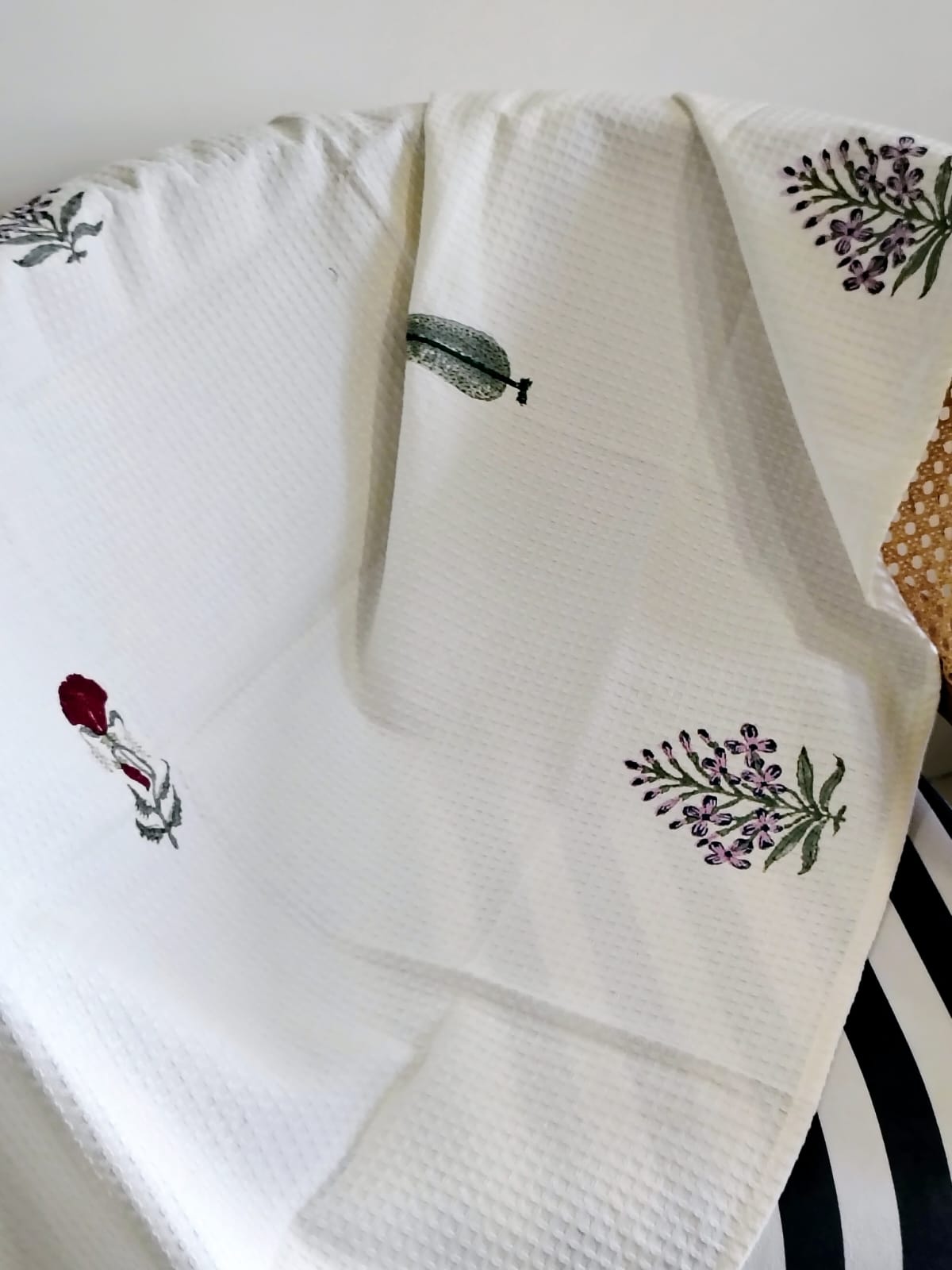 Handblocked Bath Towel