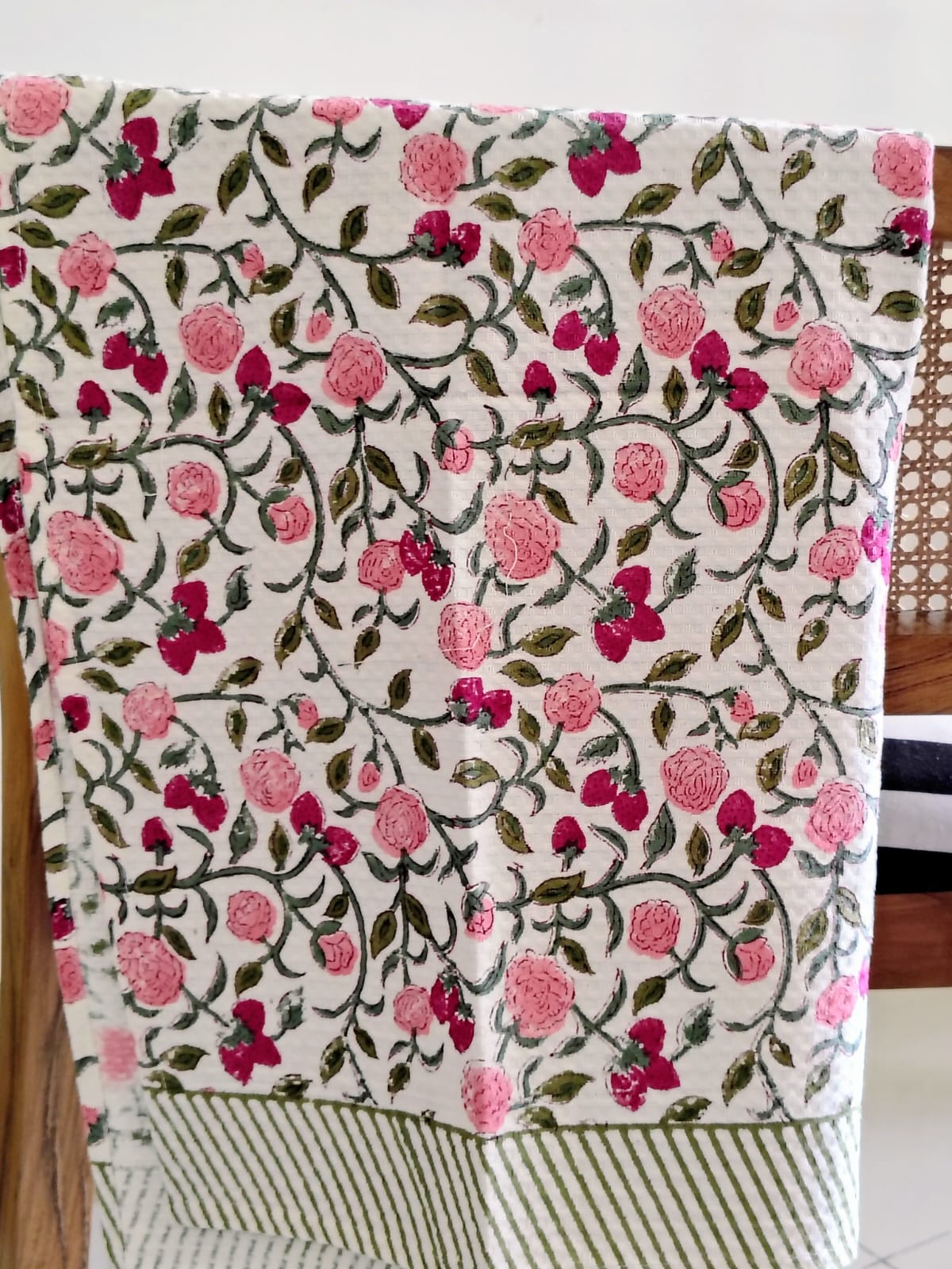 Handblocked Bath Towel