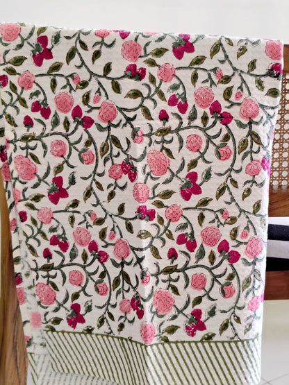 Handblocked Bath Towel