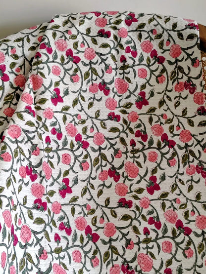 Handblocked Bath Towel