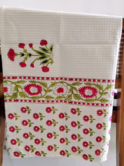 Handblocked Bath Towel