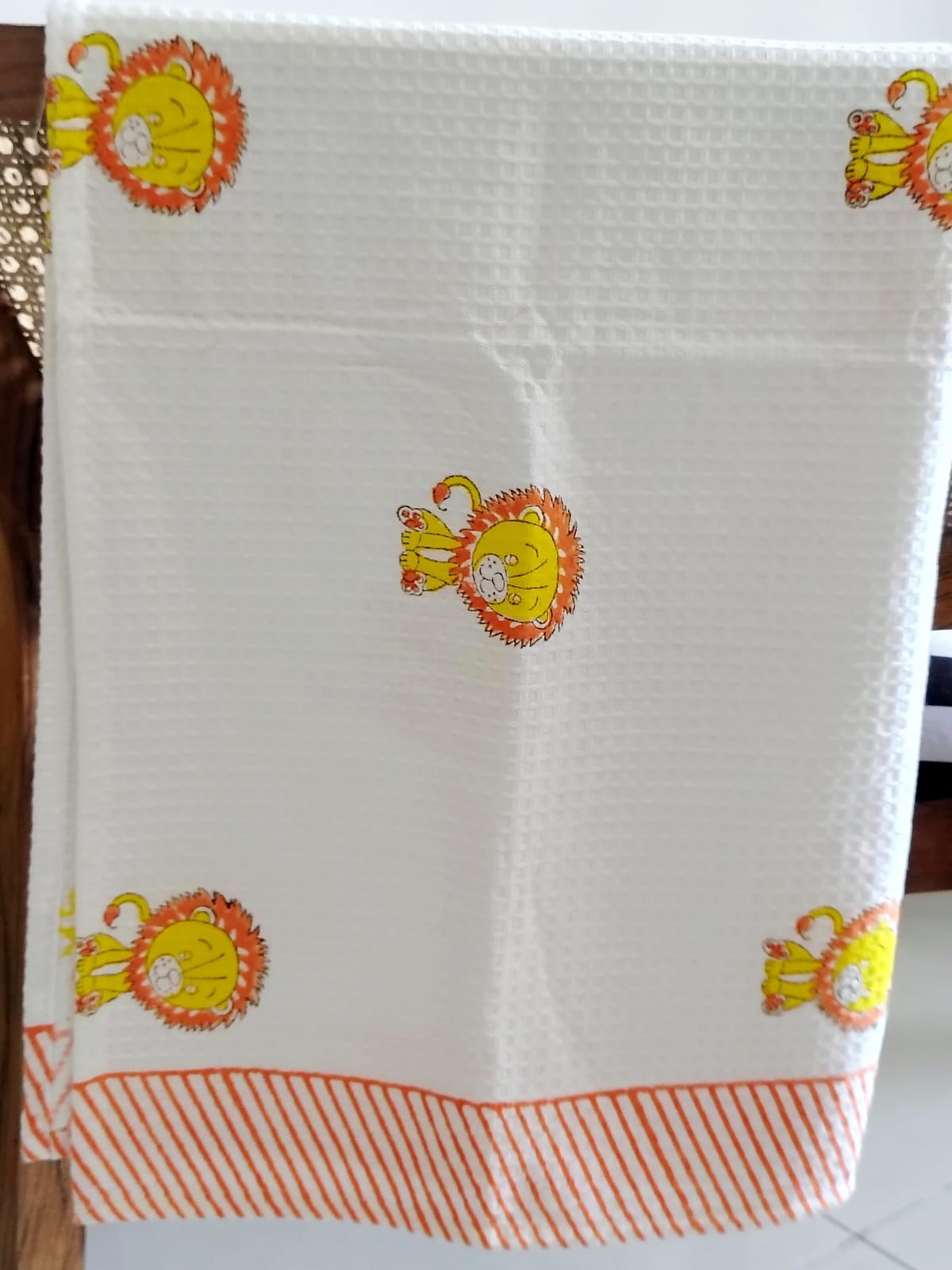 Handblocked Bath Towel