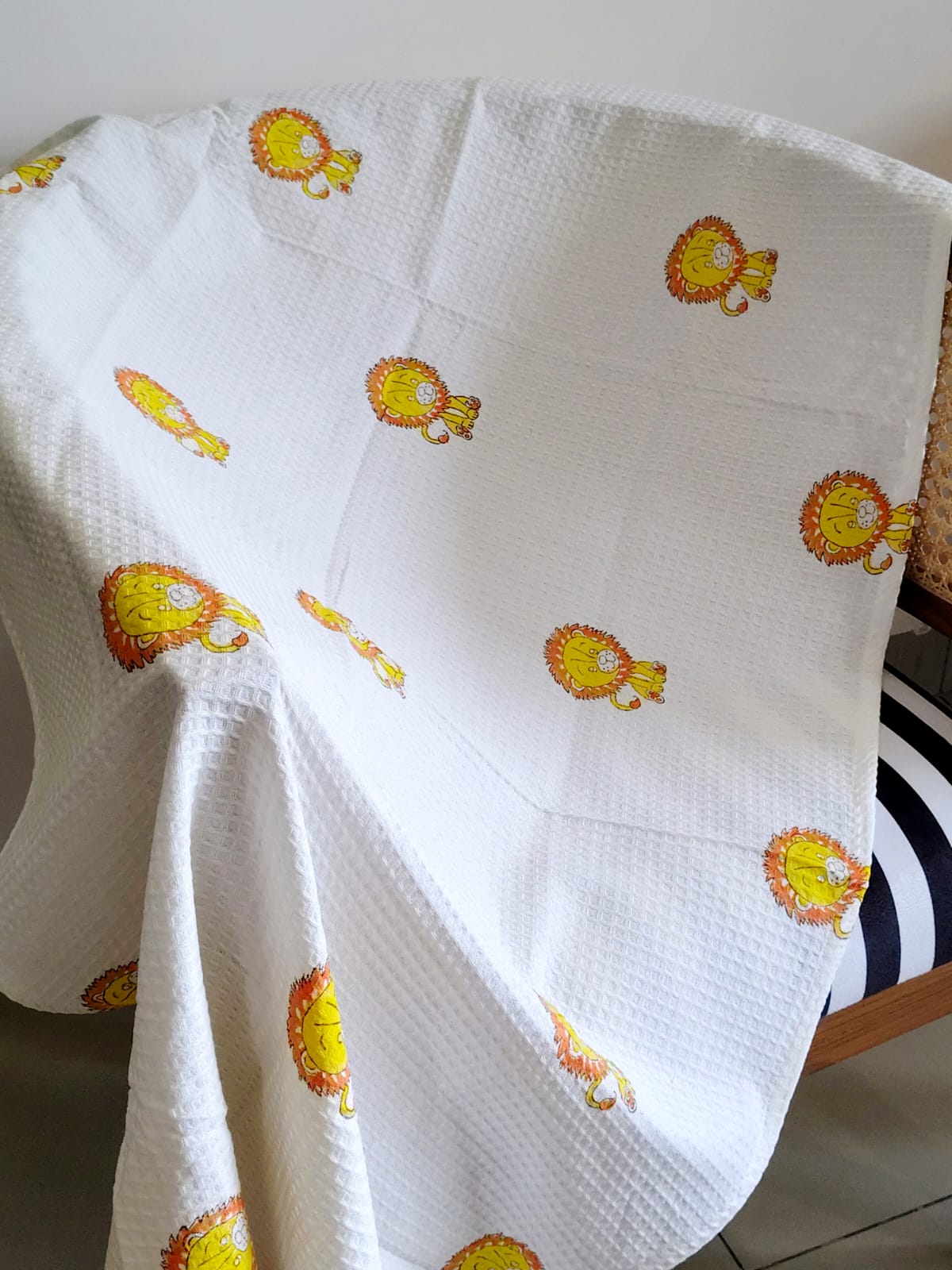 Handblocked Bath Towel