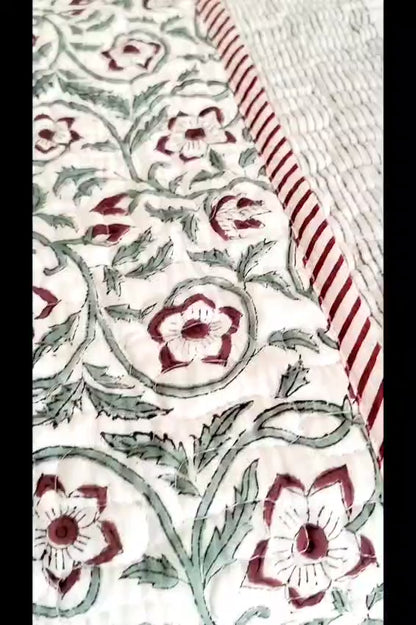 Pearl Quilted Bedcover Set